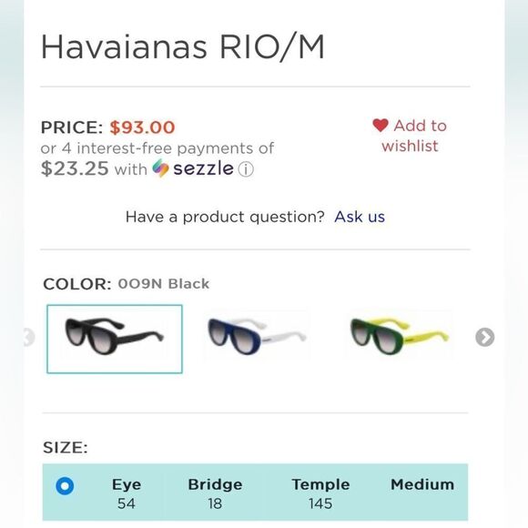 Havaianas Rio Unisex Aviator Sunglasses - M - Picture 16 of 16